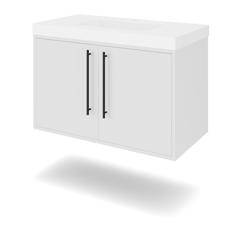 Jeffrey Alexander - Tempest 36 Inch W  Single Basin Bathroom Vanity Set