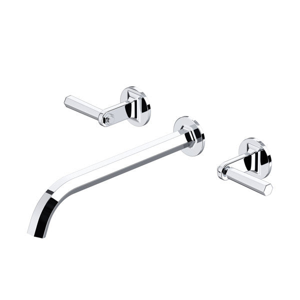 Rohl - Modelle Wall Mount Tub Filler Trim With C-Spout