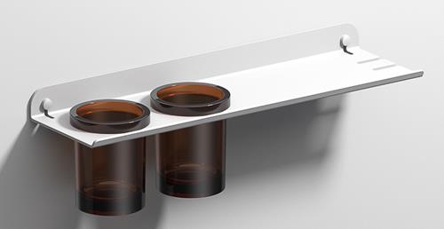Sonia - Quick Shelf 450Mm & 2 Glasses