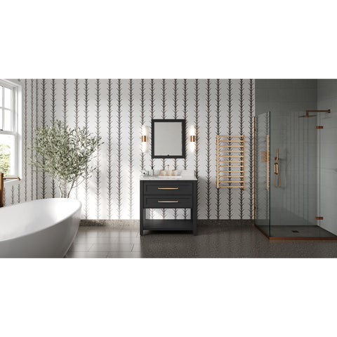 Jeffrey Alexander - Kipling 36 Inch W  Single Basin Bathroom Vanity Set