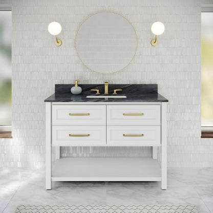 Jeffrey Alexander - Kipling 48 Inch W  Single Basin Bathroom Vanity Set