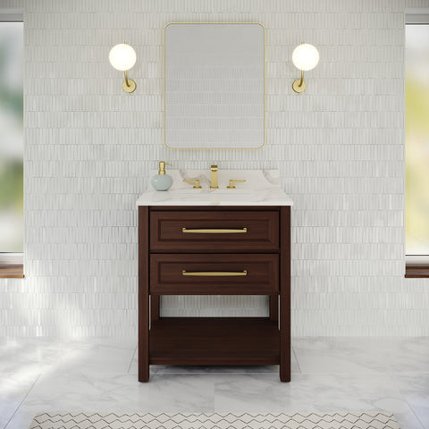 Jeffrey Alexander - Kipling 30 Inch W  Single Basin Bathroom Vanity Set