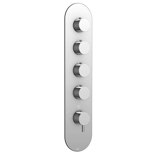 Aquabrass - Volare plate and handle trim set