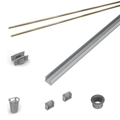 Infinity Drain - 48 Inch PVC Component Only Kit for S-AG 38 and S-DG 38 series.