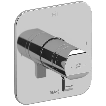 Rohl - Riobel Salomé 1/2 Inch Therm & Pressure Balance Trim With 3 Functions (Shared)