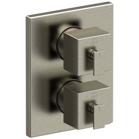 Rohl - Riobel Kubik 3/4 Inch Therm & Pressure Balance Trim With 6 Functions (Shared)