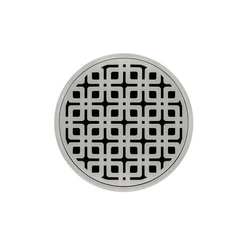 Infinity Drain - 5 Inch Round RKD 5 High Flow Complete Kit