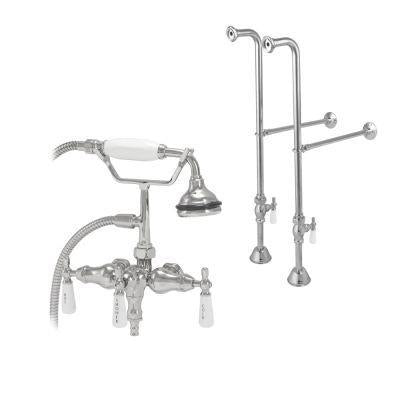 Maidstone - Freestanding English Telephone Faucet - Down Spout