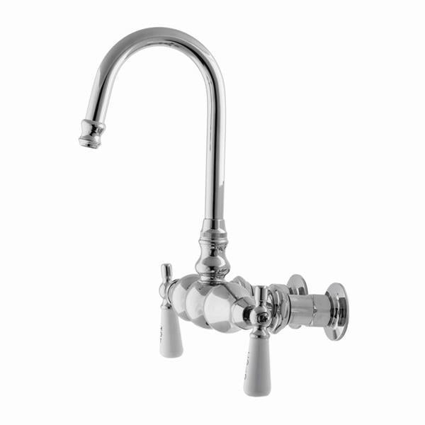 Maidstone - Wall Mount Faucet - Gooseneck Spout