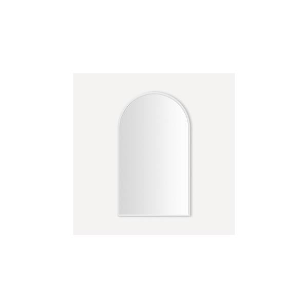 Robern - Craft 20 Inch W x 33 Inch H Traditional Arched Metal Framed Bathroom Wall Mirror