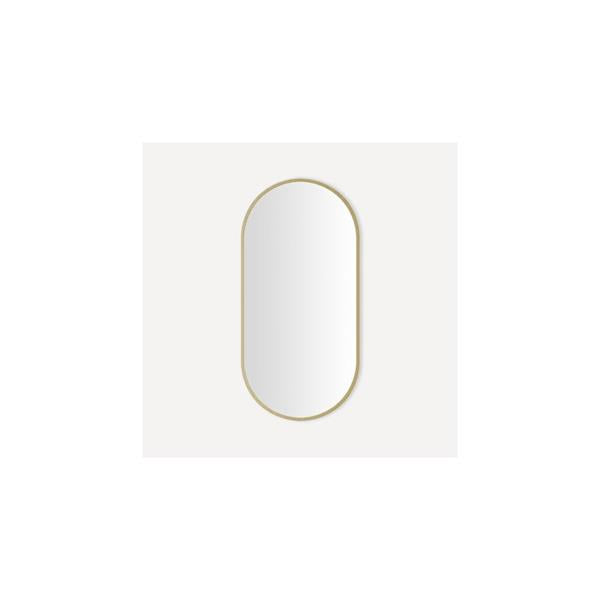 Robern - Craft 20 Inch W x 40 Inch H Traditional Oval Metal Framed Bathroom Wall Mirror