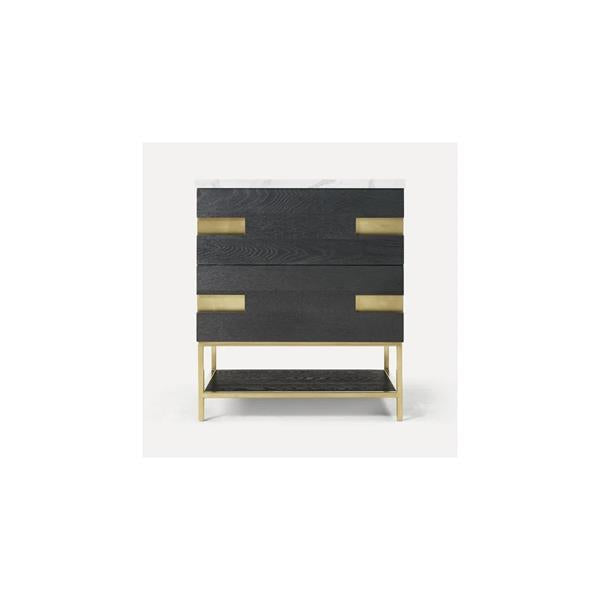 Robern - Sendai 30 Inch Single Free Standing Vanity Cabinet Only - Less Vanity Top