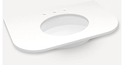 Robern - Rosebrook 36 Inch Quartz Vanity Top with Integrated Sink