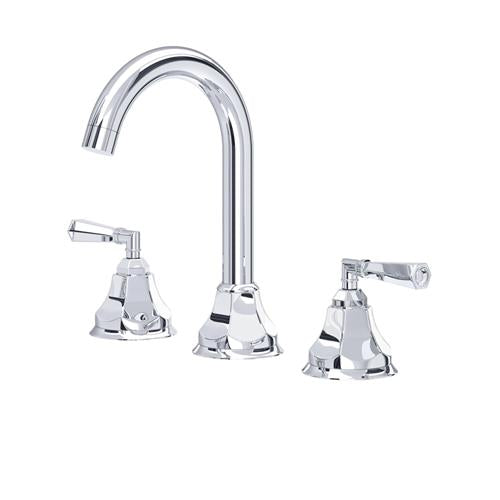 Rohl - Palladian Widespread Lavatory Faucet With C-Spout