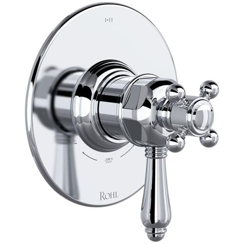 Rohl - 1/2 Inch Therm & Pressure Balance Trim With 3 Functions (Shared)