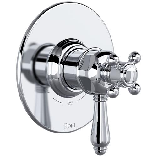 Rohl - 1/2 Inch Therm & Pressure Balance Trim With 2 Functions (No Share)