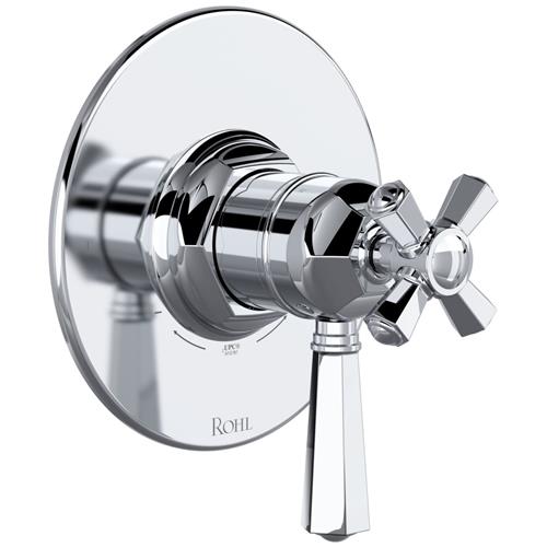 Rohl - 1/2 Inch Therm & Pressure Balance Trim With 2 Functions (No Share)
