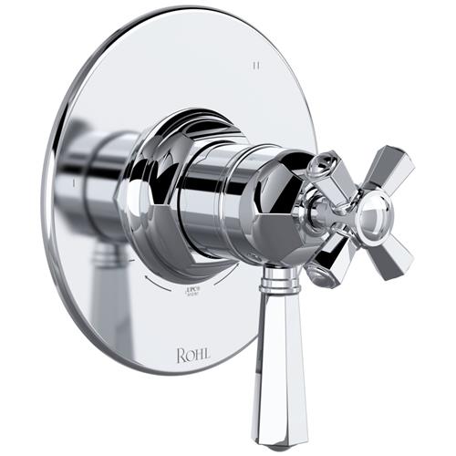 Rohl - 1/2 Inch Therm & Pressure Balance Trim With 5 Functions (Shared)