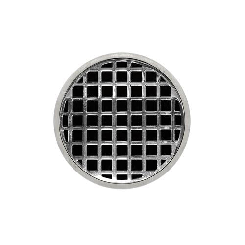 Infinity Drain - 5 Inch Round RQD 5 High Flow Complete Kit