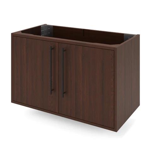 Jeffrey Alexander - 36 Inch Tempest Vanity Cabinet - Less Vanity Top