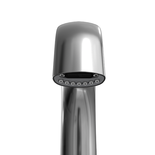 Toto - Gooseneck Ecopower Or Ac 0.5 Gpm Touchless Bathroom Faucet Spout, 20 Second Continuous Flow, Polished Chrome