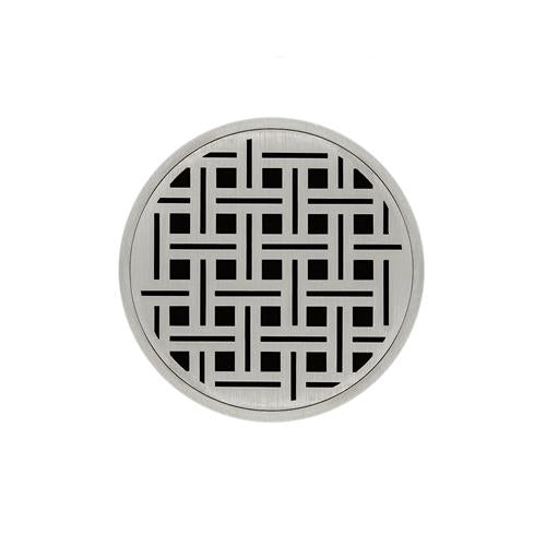 Infinity Drain - 5 Inch Round RVD 5 Complete Standard Kit