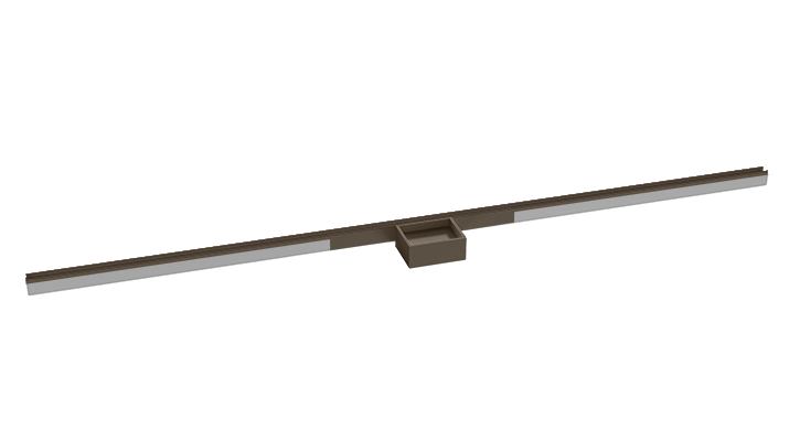 Infinity Drain - 60 Inch S-Stainless Steel Series Slot Drain Complete Kit