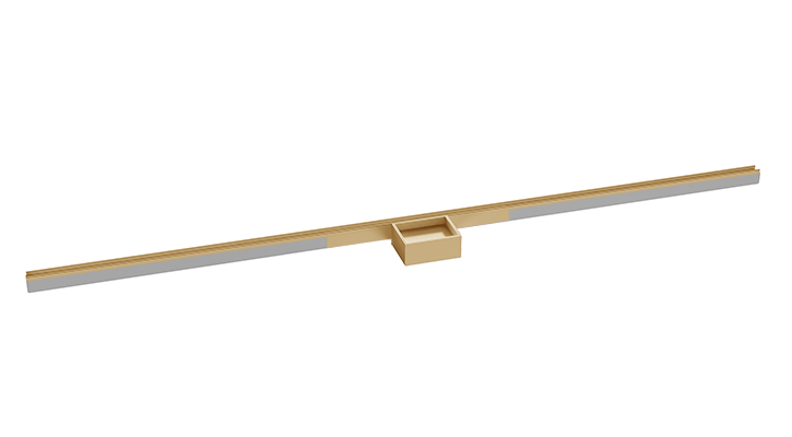 Infinity Drain - 36 Inch S-Stainless Steel Series Slot Drain Complete Kit
