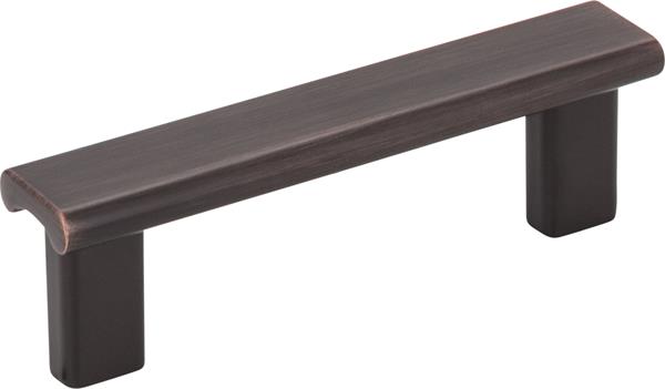 Elements - 3 Inch Center-to-Center Square Park Cabinet Pull