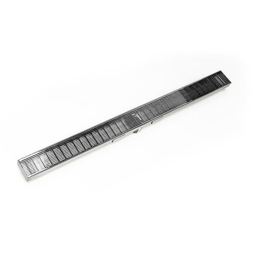 Infinity Drain - 60 Inch S-Stainless Steel Series Complete Kit