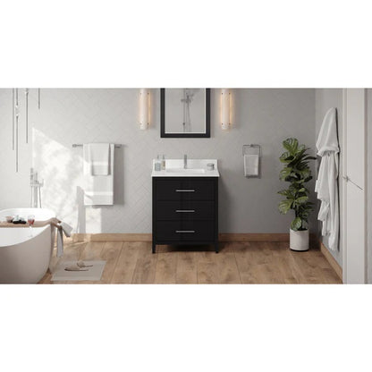Jeffrey Alexander - Katara 30 Inch W  Single Basin Bathroom Vanity Set