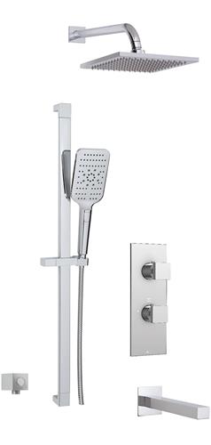 Aquabrass - Shower Faucet - 3 Way Non Shared - CalGreen