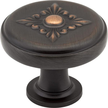 Jeffrey Alexander - 1-3/8 Inch Diameter Baroque Lafayette Cabinet Knob