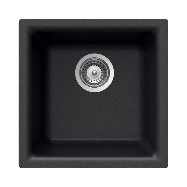 Hamat - SiOStone 16 Inch Granite Dual Mount Bar/Prep Sink
