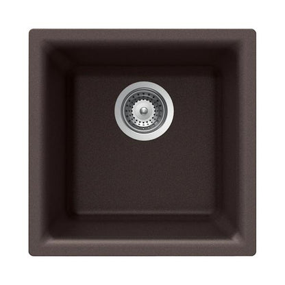 Hamat - SiOStone 16 Inch Granite Dual Mount Bar/Prep Sink