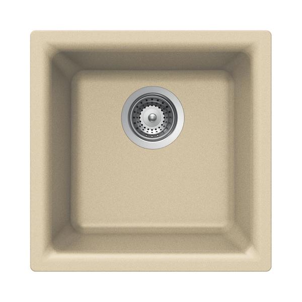 Hamat - SiOStone 16 Inch Granite Dual Mount Bar/Prep Sink
