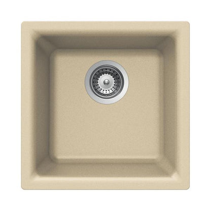 Hamat - SiOStone 16 Inch Granite Dual Mount Bar/Prep Sink