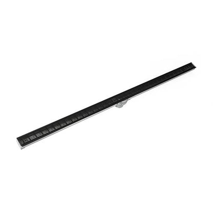 Infinity Drain - 72 Inch S-PVC Series Low Profile Complete Kit