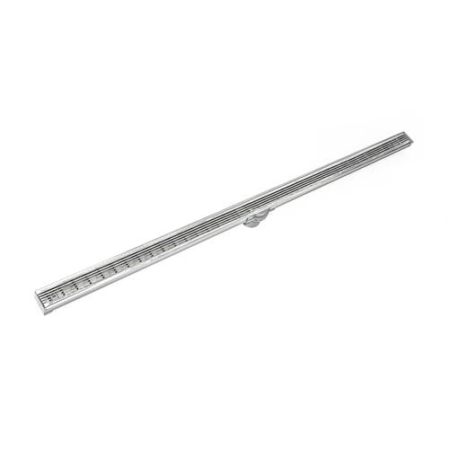 Infinity Drain - 96 Inch S-PVC Series Low Profile Complete Kit