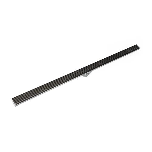 Infinity Drain - 96 Inch S-PVC Series Low Profile Complete Kit