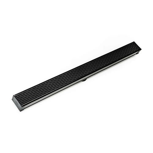 Infinity Drain - 96 Inch S-PVC Series Low Profile Complete Kit