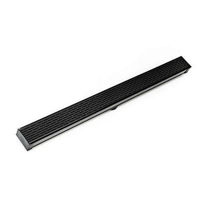 Infinity Drain - 96 Inch S-PVC Series Low Profile Complete Kit