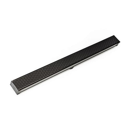 Infinity Drain - 96 Inch S-PVC Series Low Profile Complete Kit