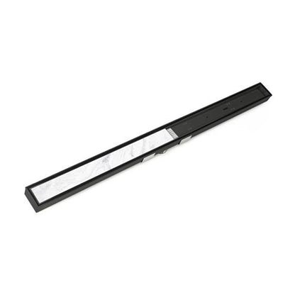 Infinity Drain - 48 Inch S-Stainless Steel Series Complete Kit with Low Profile Tile Insert Frame
