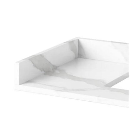 Jeffrey Alexander - Calacatta Vienna Quartz Sidesplash