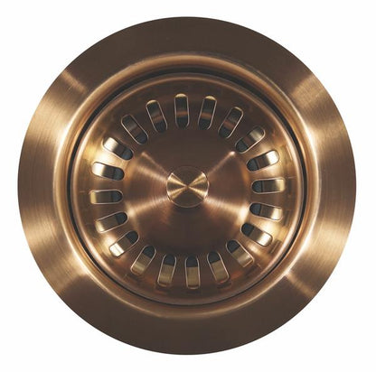 Hamat - 3-1/2 Inch Antique Copper Basket Strainer