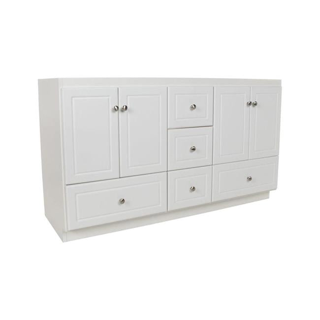 Simplicity by Strasser - 60 X 21 X 34.5 Legacy Vanity Ultra Door For Double Basin (Top not included)