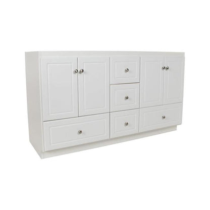 Simplicity by Strasser - 60 X 21 X 34.5 Legacy Vanity Ultra Door For Double Basin (Top not included)