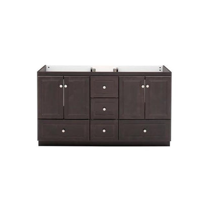 Simplicity by Strasser - 60 X 21 X 34.5 Legacy Vanity Ultra Door For Double Basin (Top not included)