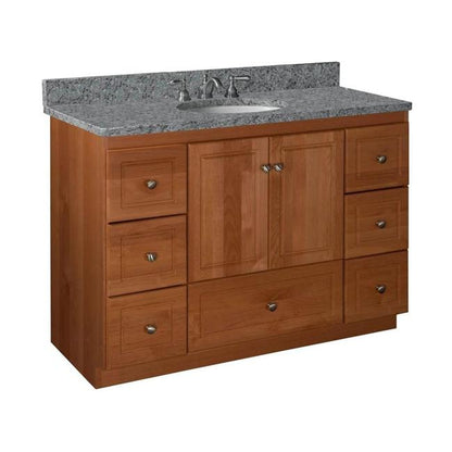 Simplicity by Strasser - 48 X 21 X 34.5 Legacy Vanity Ultra Door For Single Basin  (Top not included)
